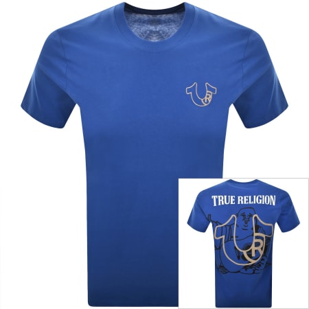 関税込み♪【TRUE RELIGION】 Tシャツ パッチ Tシャツ TRUE RELIGION (トゥルーレリジョン) フロント刺繍 BIG